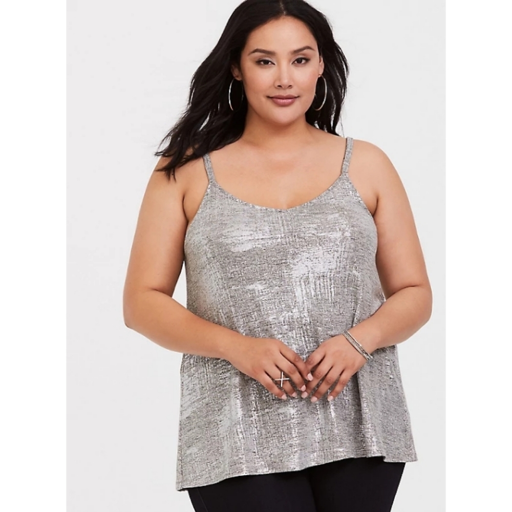 COPY - BOGO $5 Foil Hacci Swing Cami